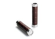 BROOKS Slender Leather Grips braun