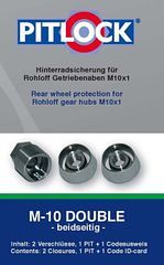 Pitlock Sicherungsset 3/8", 