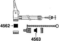 SKS Gummieinsatz Hebelstecker 