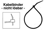 Kabelbinder Länge 2.5 x 100 mm 