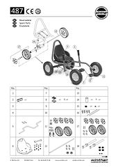 Vorderrad-Set für FunCart 487 