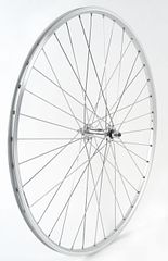 Roue avant axe plein 28" 700C 