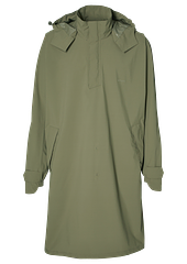 BASIL Mosse Regenponcho unisex olive green M/L