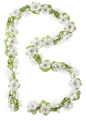 BASIL FLOWER GARLAND 170cm 