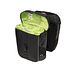 BASIL MILES DOUBLE BAG, Doppel 32L, black lime